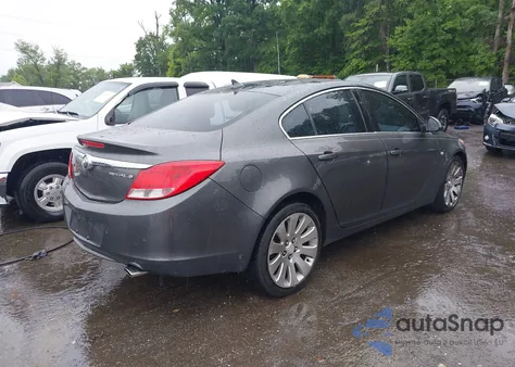 2011 Buick Regal Cxl Turbo Russelsheim из США, поврежденный, VIN W04G15GV4B1081506